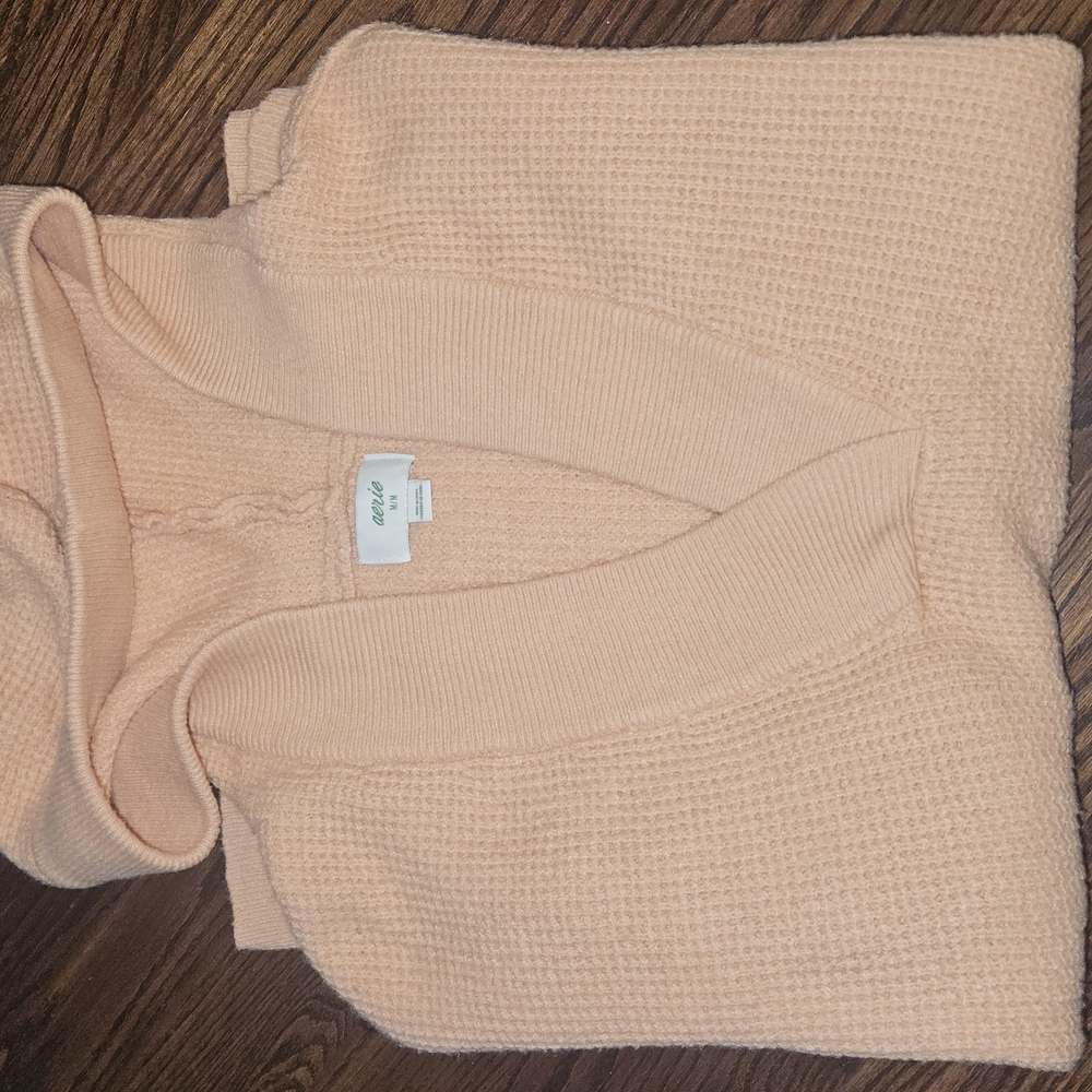 Aerie Hooded Wallfle Sweater